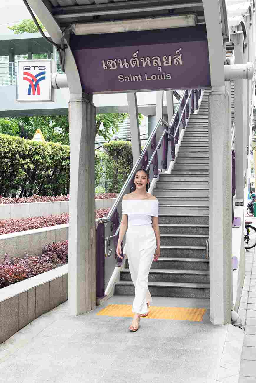 เดินทางสะดวกด้วยรถไฟฟ้าสถานีเซนต์หลุยส์