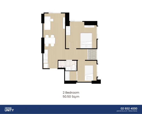 คอนโด 2 ห้องนอนไม่เกิน 5 ล้าน